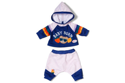 BABY born Tepl�kovka modr�, 43 cm TV